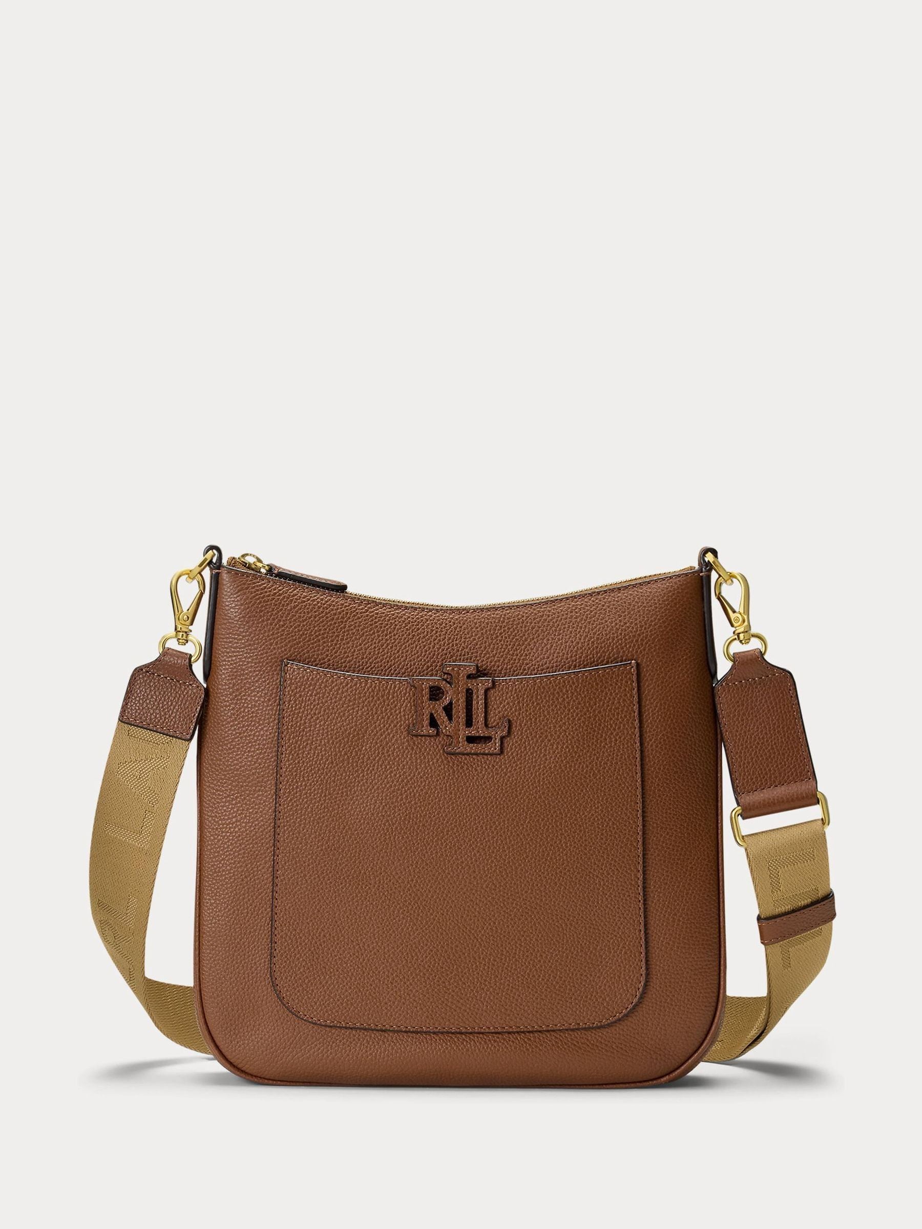 Lauren Ralph Lauren Cameryn Pebbled Leather Crossbody Bag