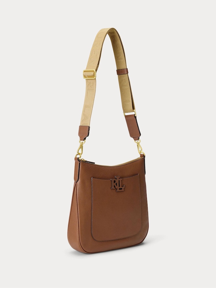 Lauren Ralph Lauren Cameryn Pebbled Leather Crossbody Bag - Image 3 of 4