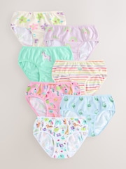 Pink/Blue Briefs 7 Pack (1.5-14yrs) - Image 1 of 10