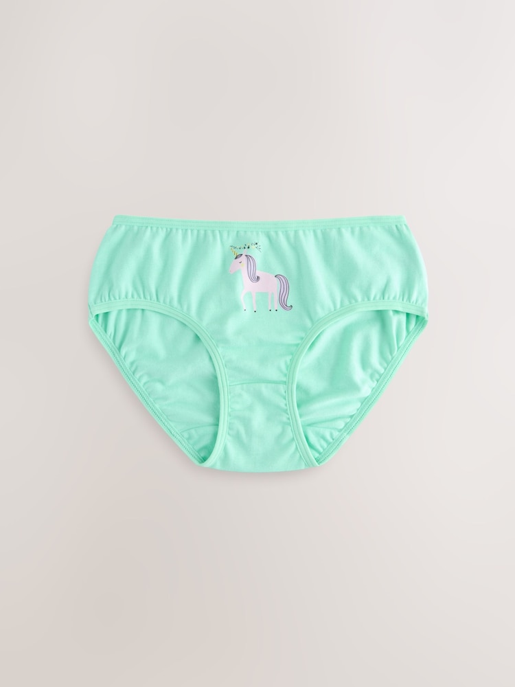 Pink/Blue Briefs 7 Pack (1.5-14yrs) - Image 2 of 10