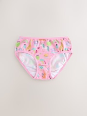 Pink/Blue Briefs 7 Pack (1.5-14yrs) - Image 8 of 10