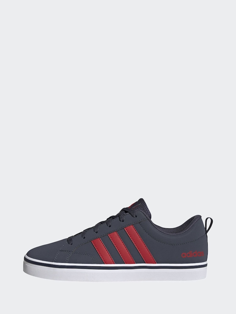 adidas Blue VS Pace Trainers - Image 2 of 10