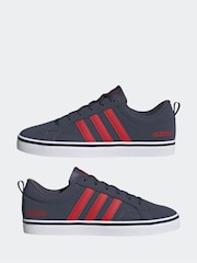 adidas Blue VS Pace Trainers - Image 6 of 10