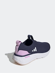 adidas Blue Cloudfoam Go Sock Shoes - Image 6 of 8