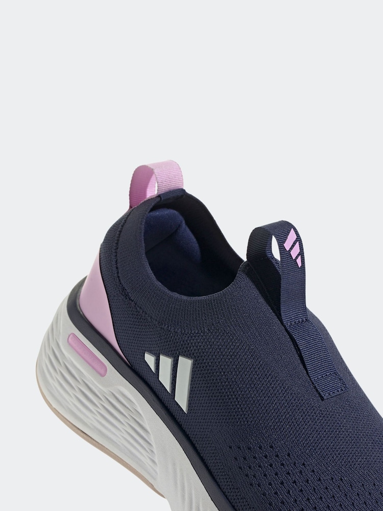 adidas Blue Cloudfoam Go Sock Shoes - Image 7 of 8