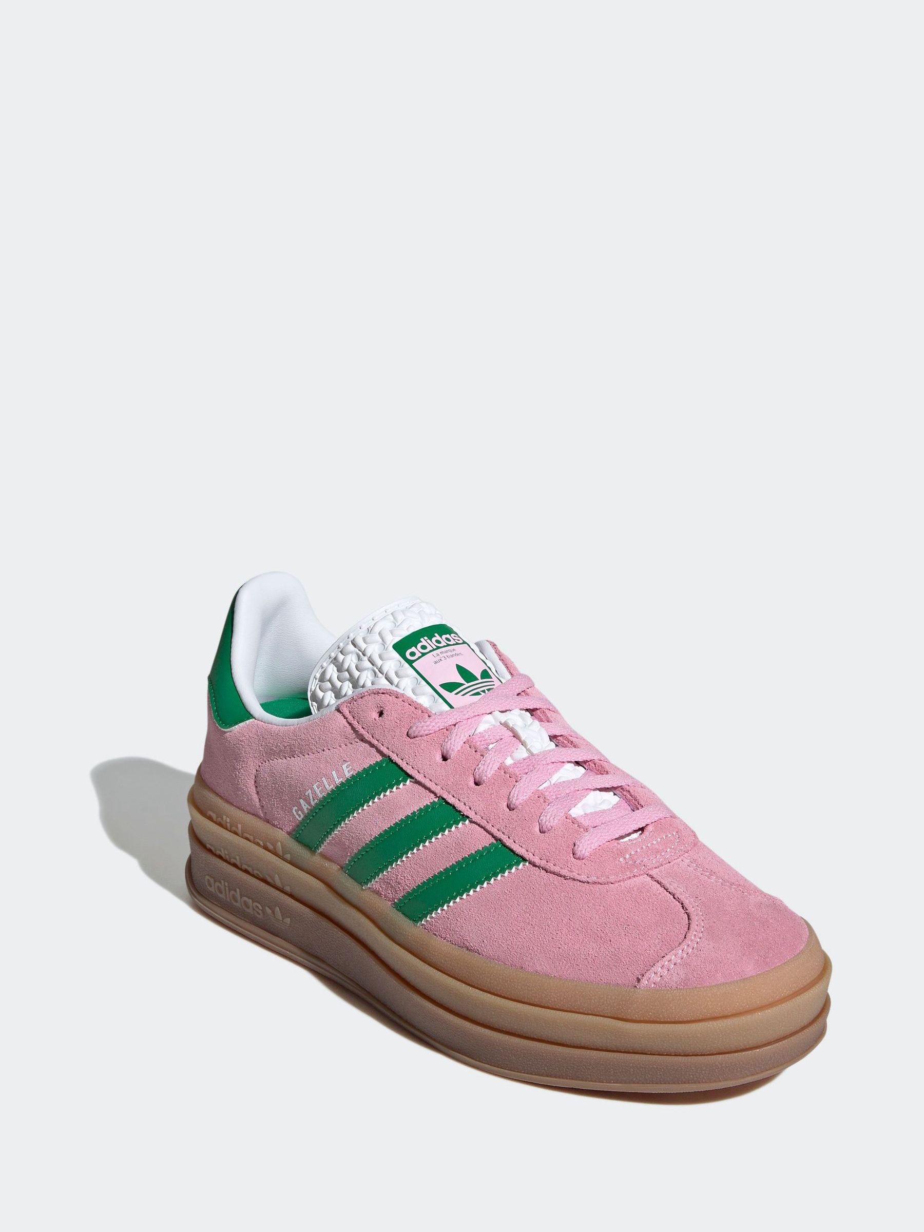 Next：日本 ピンク - adidas Originals Gazelle Bold W スニーカー