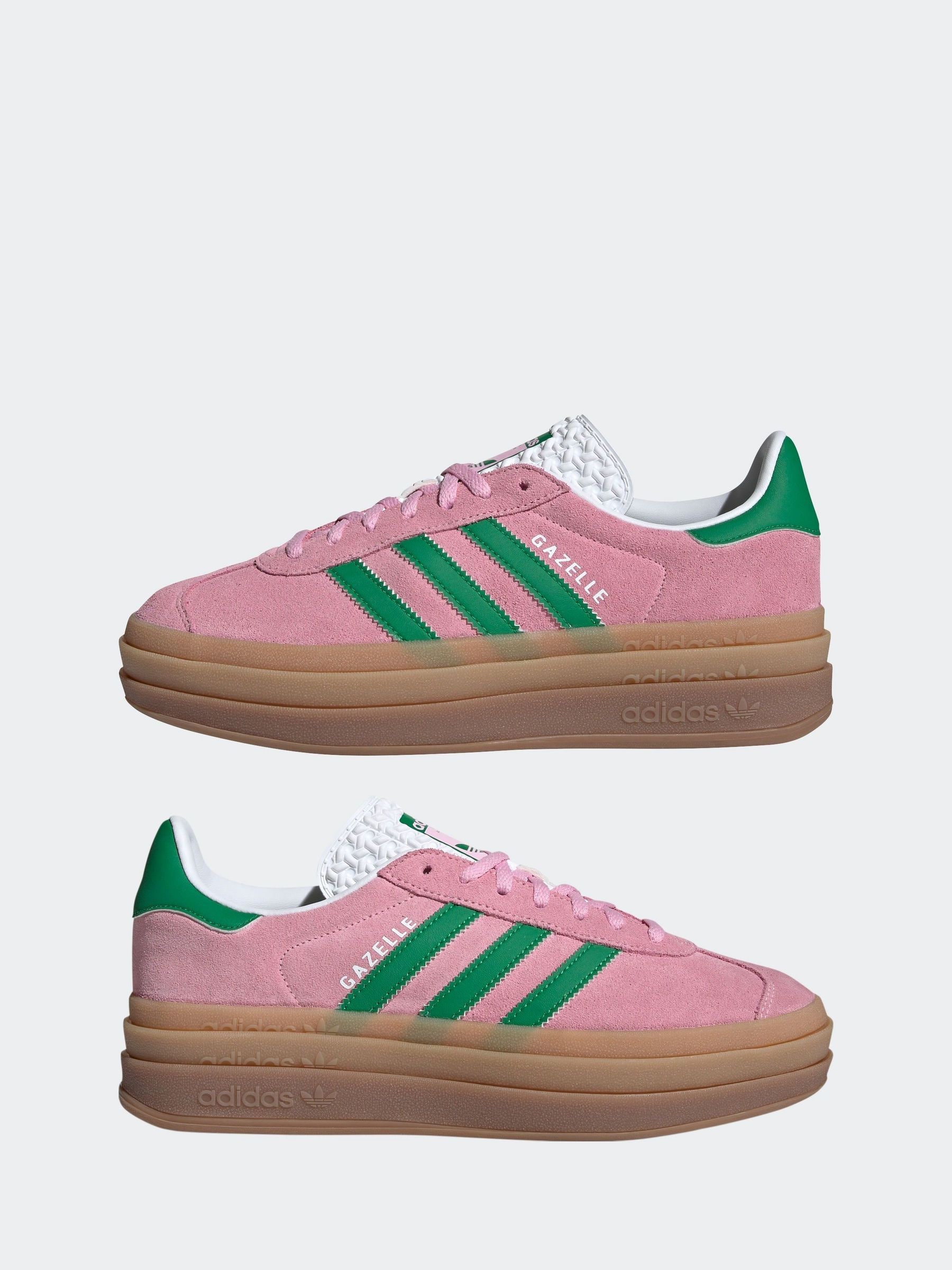 Next：日本 ピンク - adidas Originals Gazelle Bold W スニーカー