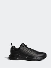 adidas Black Strutter Trainers - Image 1 of 10