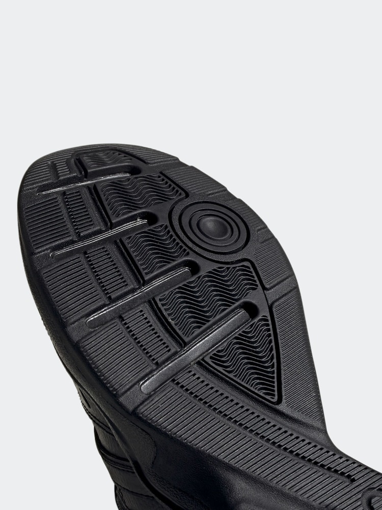 adidas Black Strutter Trainers - Image 10 of 10