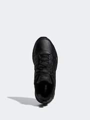 adidas Black Strutter Trainers - Image 6 of 10