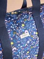 Cath Kidston Navy Tiny Town Overnight Bag - Image 2 of 4