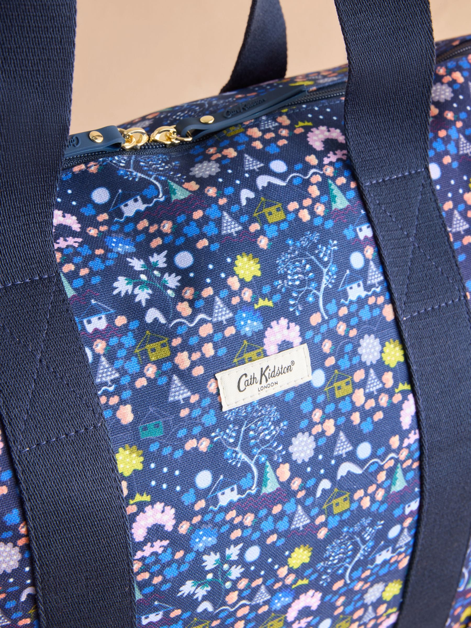 Buy Cath Kidston Navy Tiny Town Overnight Bag from Next USA