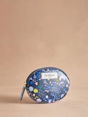 Cath Kidston Navy Tiny Town Round Pocket Purse - Image 1 of 3