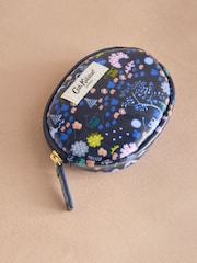 Cath Kidston Navy Tiny Town Round Pocket Purse - Image 2 of 3