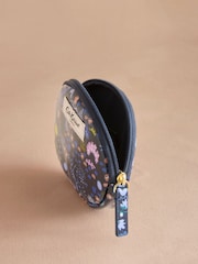 Cath Kidston Navy Tiny Town Round Pocket Purse - Image 3 of 3