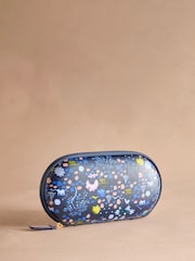 Cath Kidston Navy Tiny Town Glasses Case Purse - Image 1 of 3