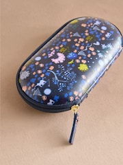 Cath Kidston Navy Tiny Town Glasses Case Purse - Image 2 of 3