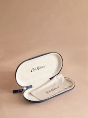 Cath Kidston Navy Tiny Town Glasses Case Purse - Image 3 of 3