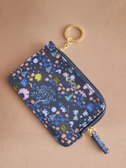 Cath Kidston Navy Tiny Town Card Coin Purse - Image 2 of 3