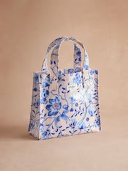 Cath Kidston Pink Mystic Floral Small Coated Book Bag - Image 1 of 3