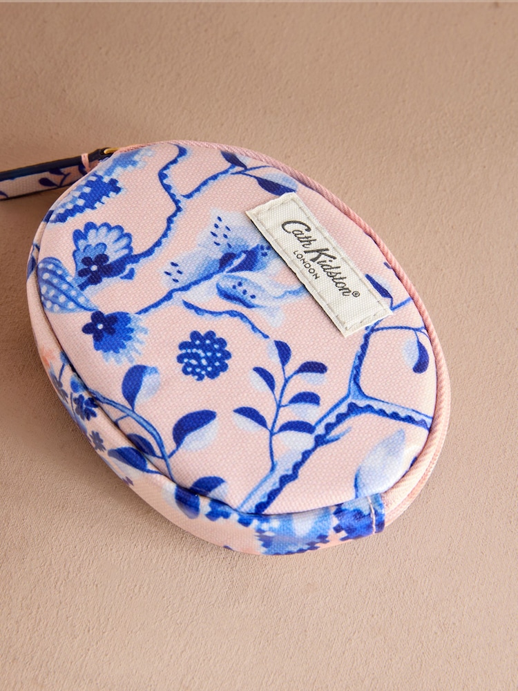 Cath Kidston Pink Mystic Floral Round Pocket Purse - Image 2 of 3