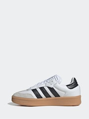 adidas Originals White XLG Samba Trainers - Image 4 of 11