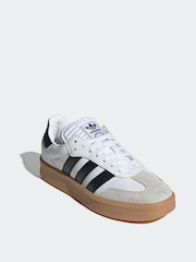 adidas Originals White XLG Samba Trainers - Image 5 of 11