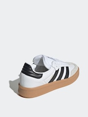 adidas Originals White XLG Samba Trainers - Image 6 of 11