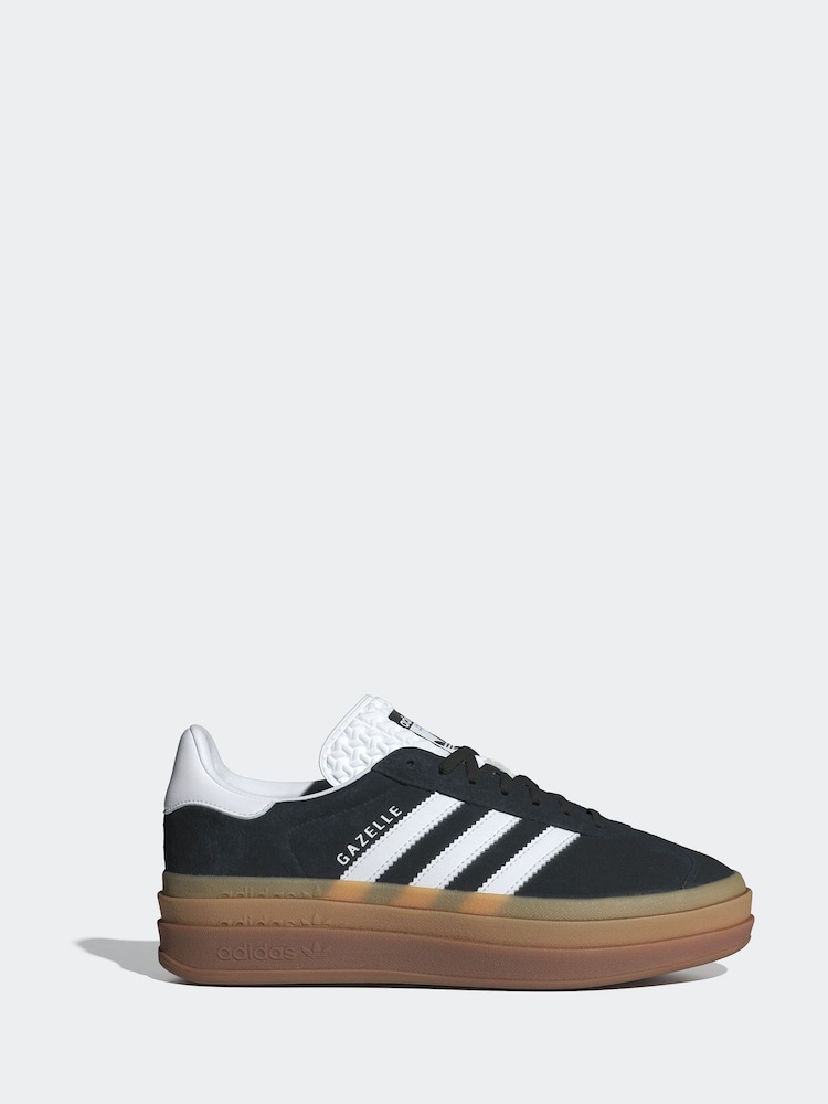 adidas Originals Black Gazelle Bold W Trainers - Image 1 of 9 adidas Originals Black Gazelle Bold W Trainers - Image 1 of 9