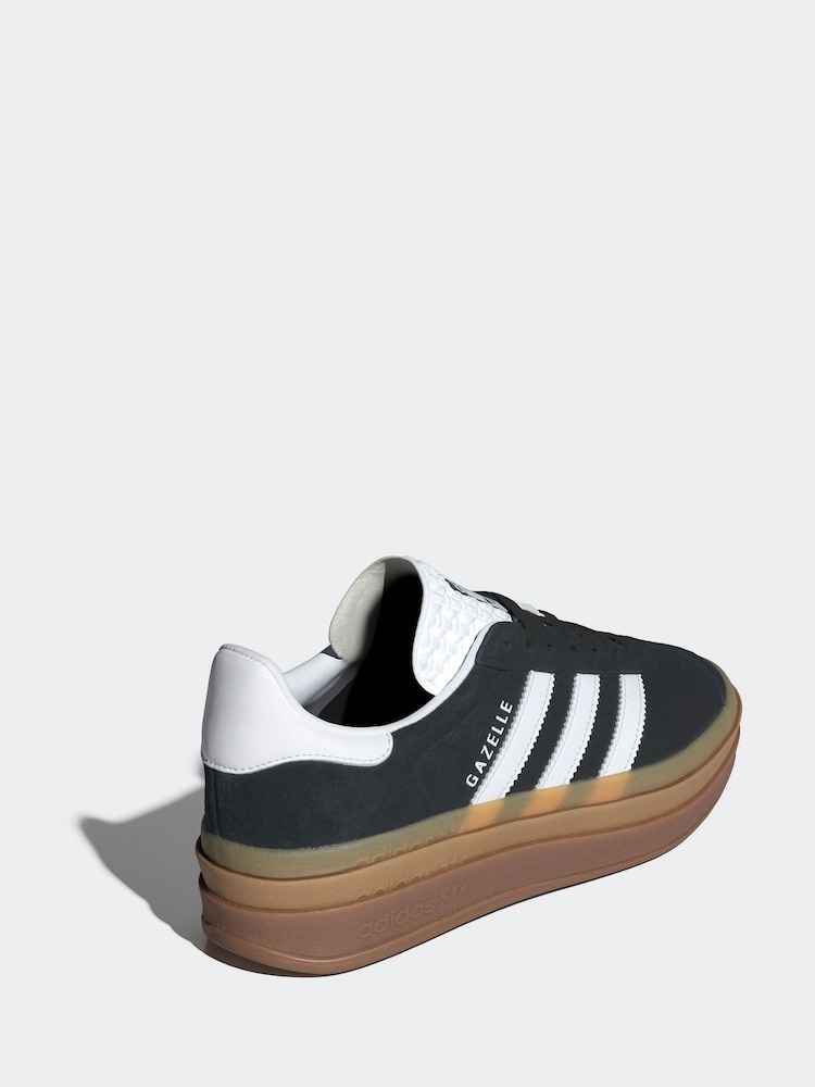 adidas gazelle silver green womens adidas Originals Gazelle Bold Shoes main image 1