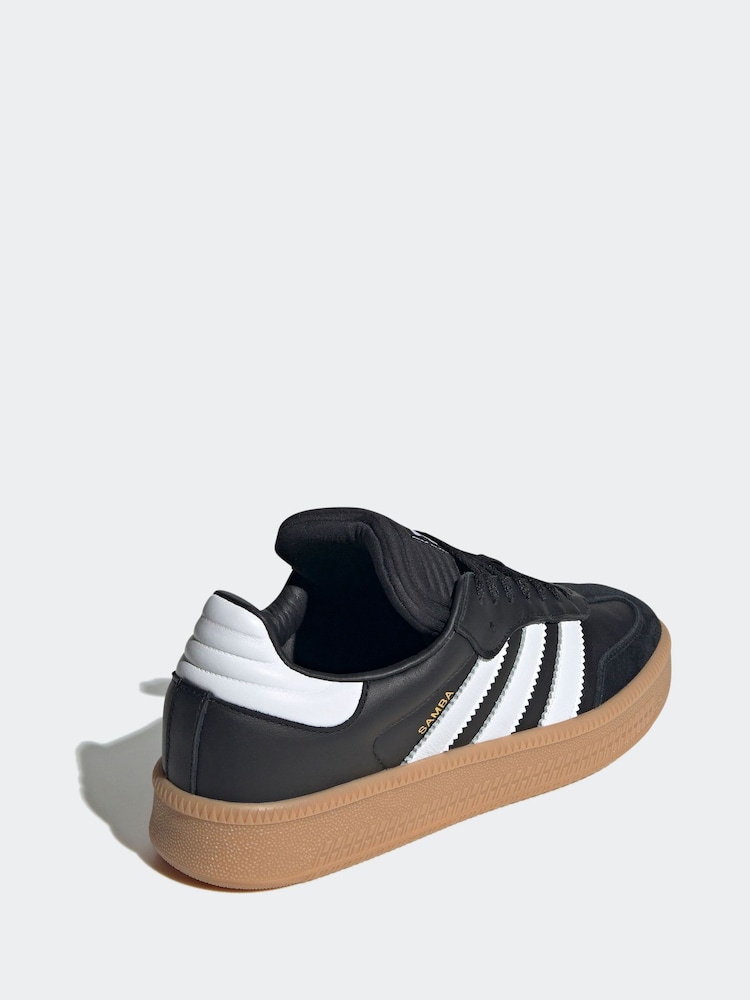adidas gazelle silver green womens ADIDAS ORIGINALS Black Samba OG Sneakers for Men and Women – Pavidas main image 0