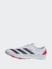 adidas White Adizero XCS Trainers - Image 2 of 9