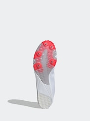 adidas White Adizero XCS Trainers - Image 7 of 9