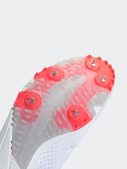 adidas White Adizero XCS Trainers - Image 9 of 9