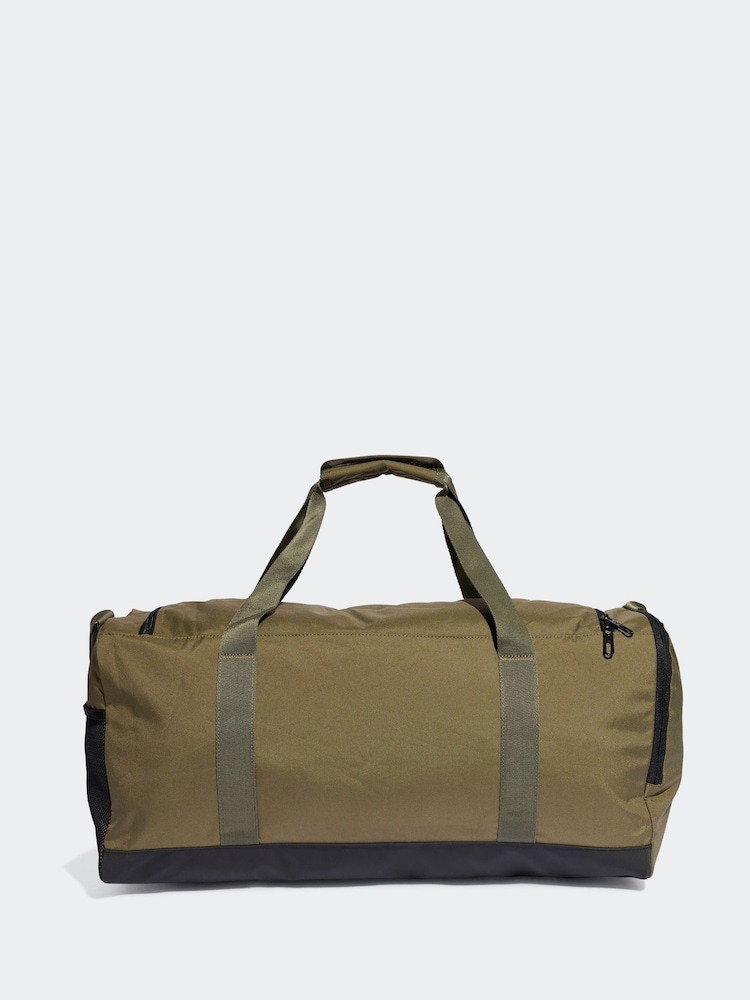 adidas Green Linear Medium Duffel Bag - Image 2 of 5