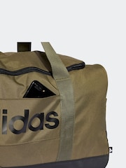 adidas Green Linear Medium Duffel Bag - Image 5 of 5