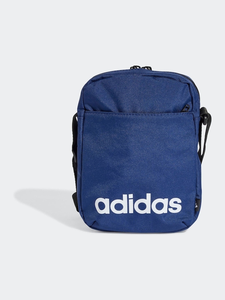 adidas Blue Linear Org Bag - Image 1 of 5 adidas Blue Linear Org Bag - Image 1 of 5