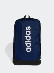 adidas Blue Linear Backpack - Image 1 of 5