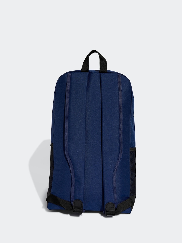 adidas Blue Linear Backpack - Image 2 of 5