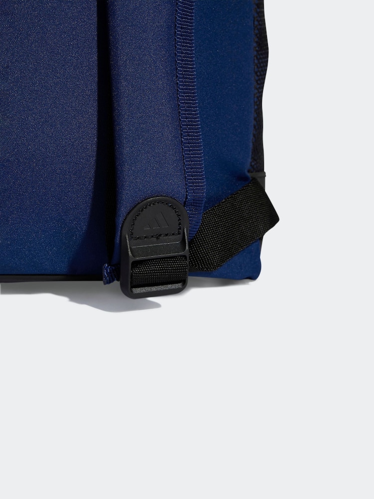 adidas Blue Linear Backpack - Image 5 of 5
