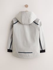 Grey Waterproof Reflective Fleece Lined Anorak (3-16yrs) - Image 4 of 6