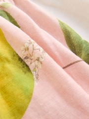 Pink Kew Gardens 100% Cotton Short Sleeve Jersey Dress (3mths-7yrs) - Image 3 of 4