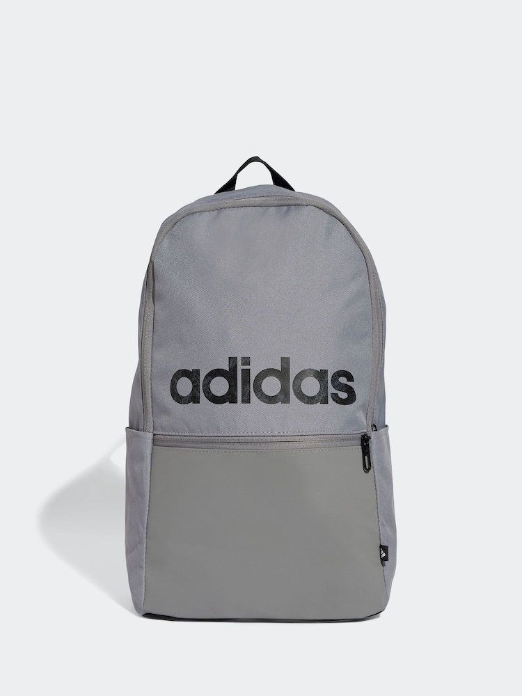adidas Grey Classic Daily Backpack - Image 1 of 5