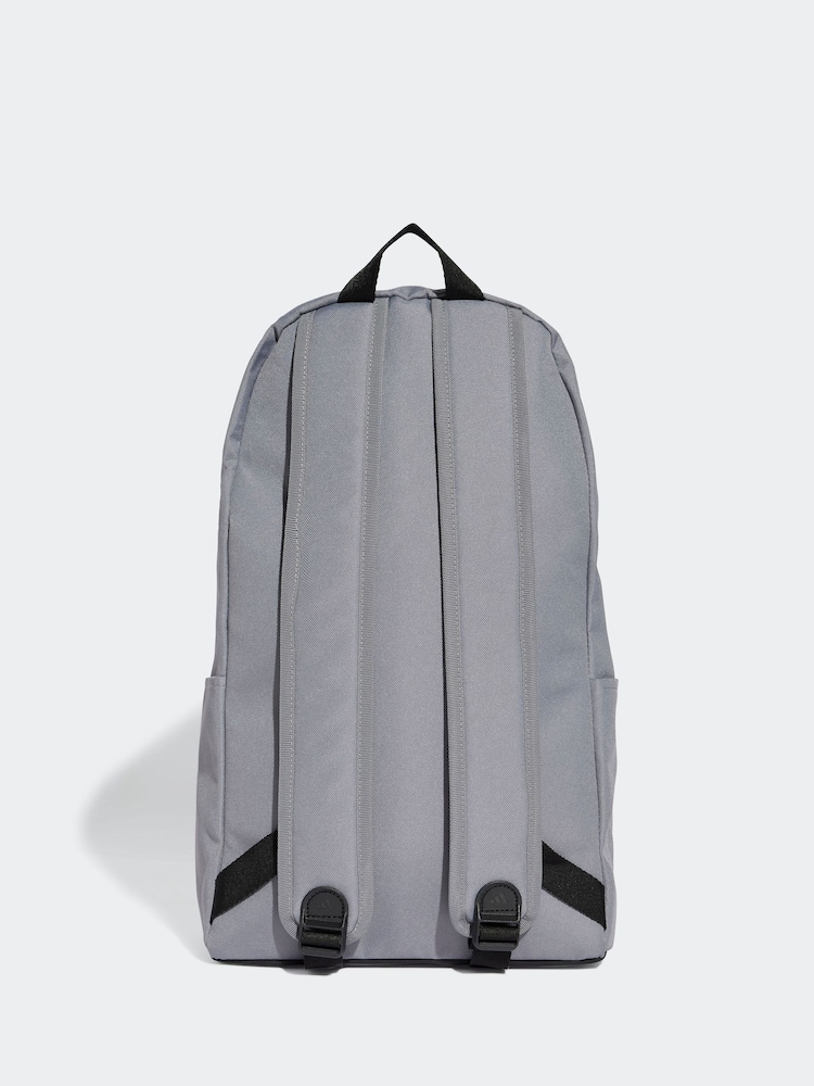 adidas Grey Classic Daily Backpack - Image 2 of 5