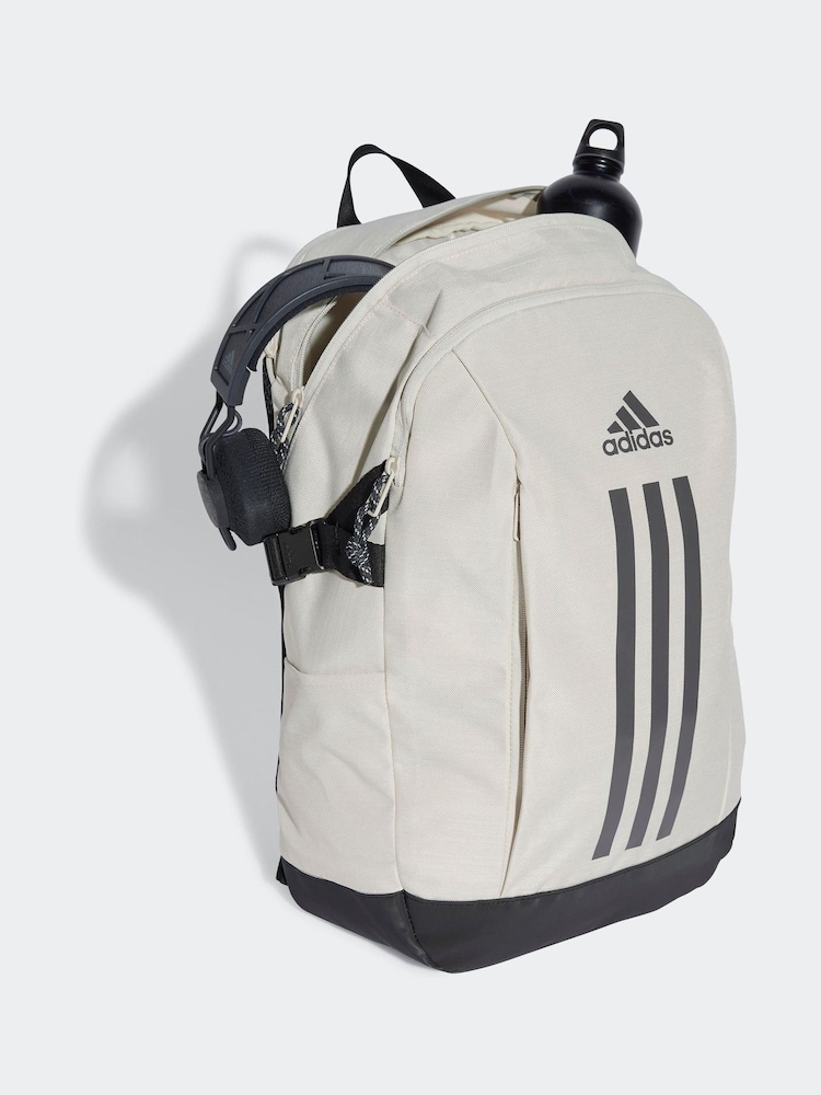 adidas 3s ii backpack white Classic 5 Plenty of room for team embroidery and branding Buy adidas Brown 3 Stripe