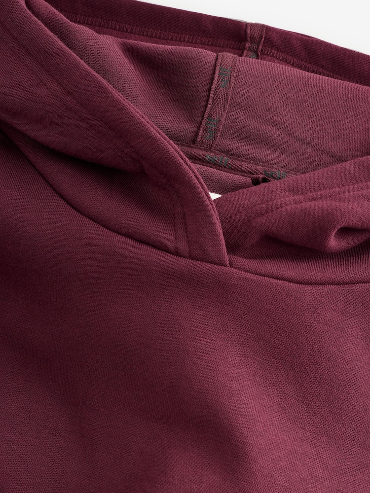 self. Burgundy Red Hoodie - Image 9 of 9 self. Burgundy Red Hoodie - Image 9 of 9