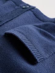 Blue 100% Cotton Knitted Baby Cardigans 2 Pack (0mths-3yrs) - Image 11 of 12