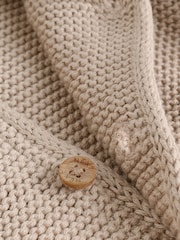 Natural Baby Knitted Hooded Cardigan (0mths-2yrs) - Image 5 of 8