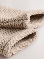 Natural Baby Knitted Hooded Cardigan (0mths-2yrs) - Image 6 of 8