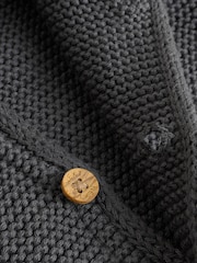 Charcoal Grey Knitted Baby Cardigan (0mths-2yrs) - Image 5 of 8